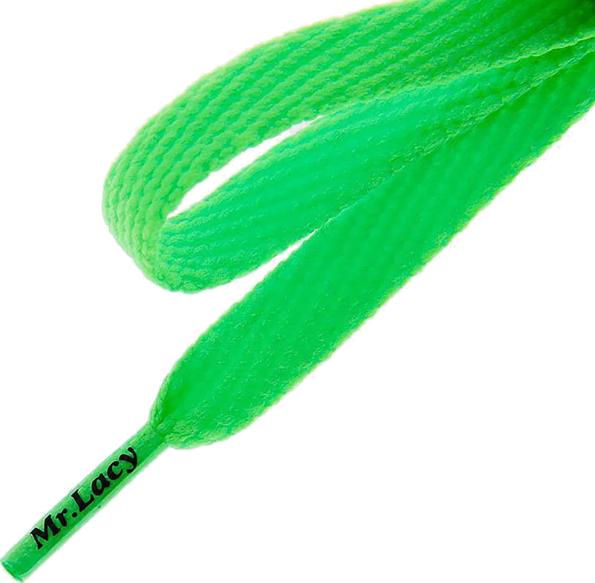 Mr.Lacy Flatties Κορδόνια Παπουτσιών Πράσινα 2τμχ