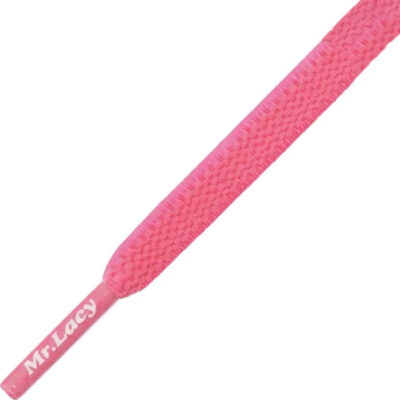 Mr Lacy Flexies 90cm Neon Pink Unisex Cord