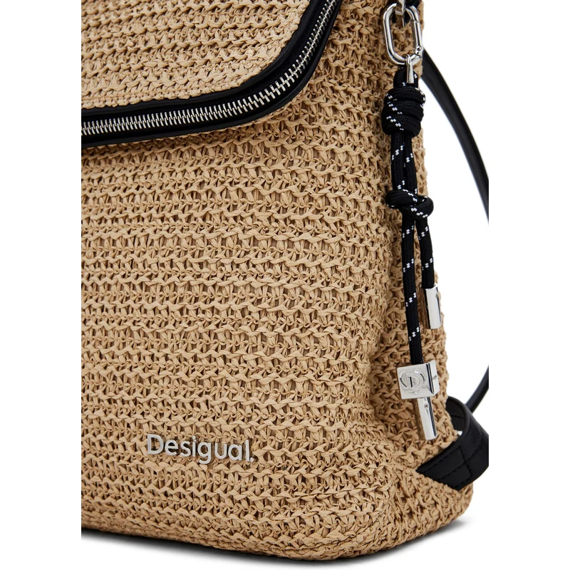 Desigual - Raffia Τσάντα Backpack Γυναικεία - Image 2