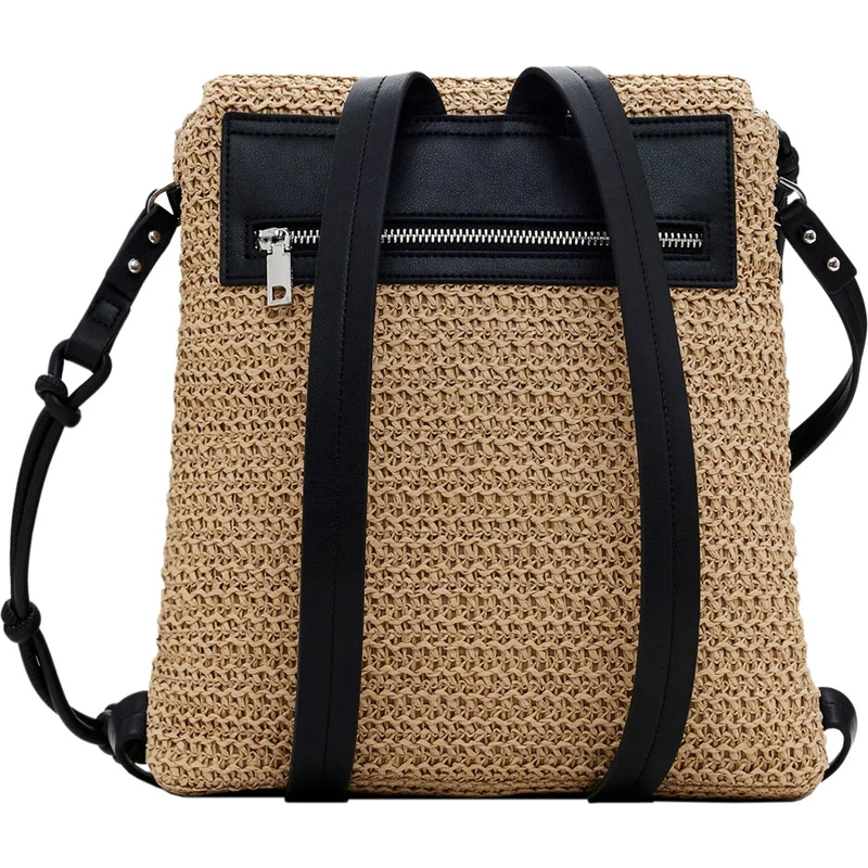 Desigual - Raffia Τσάντα Backpack Γυναικεία - Image 7