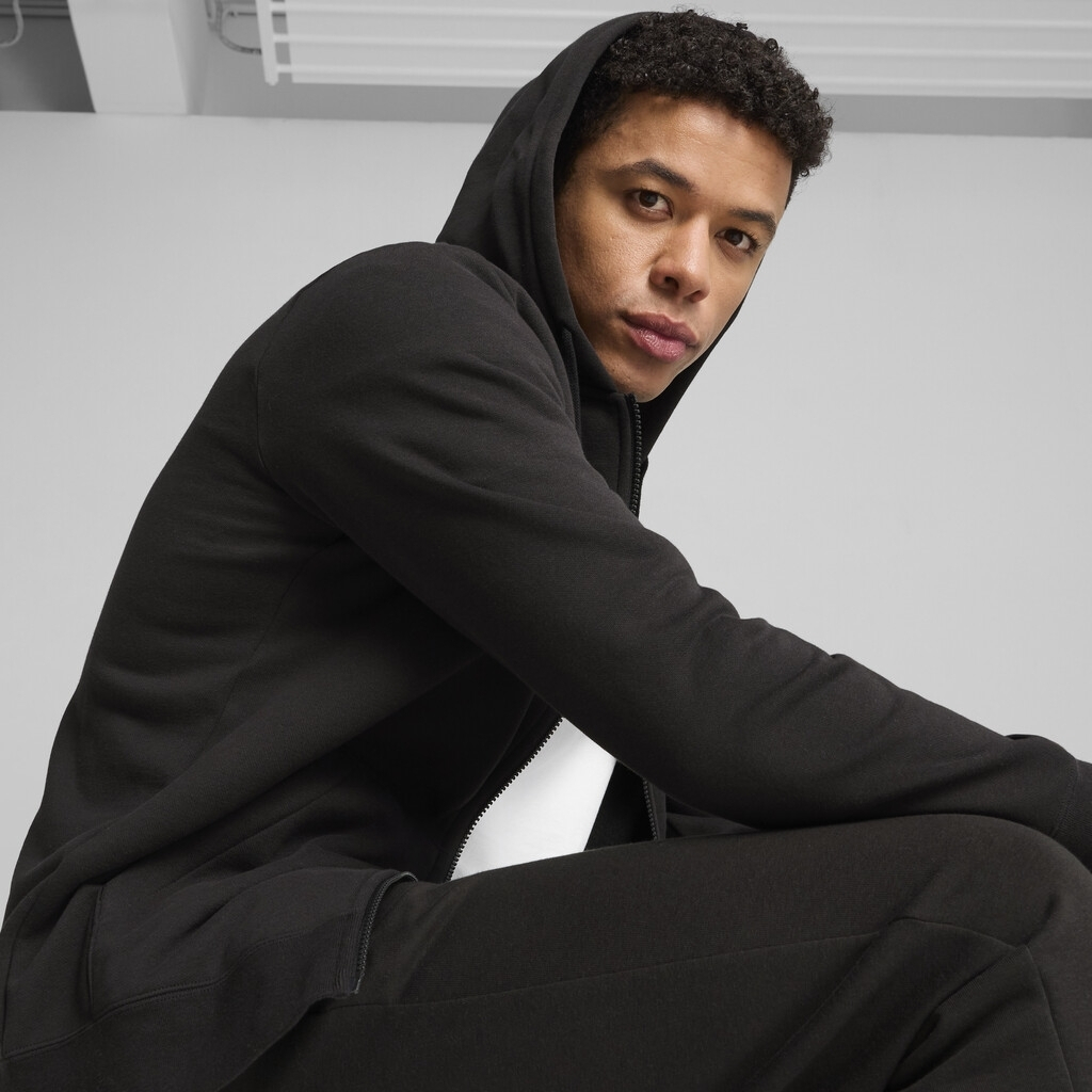 PUMA - ESS Small No. 1 Logo Full-Zip Hoodie FL - Image 4