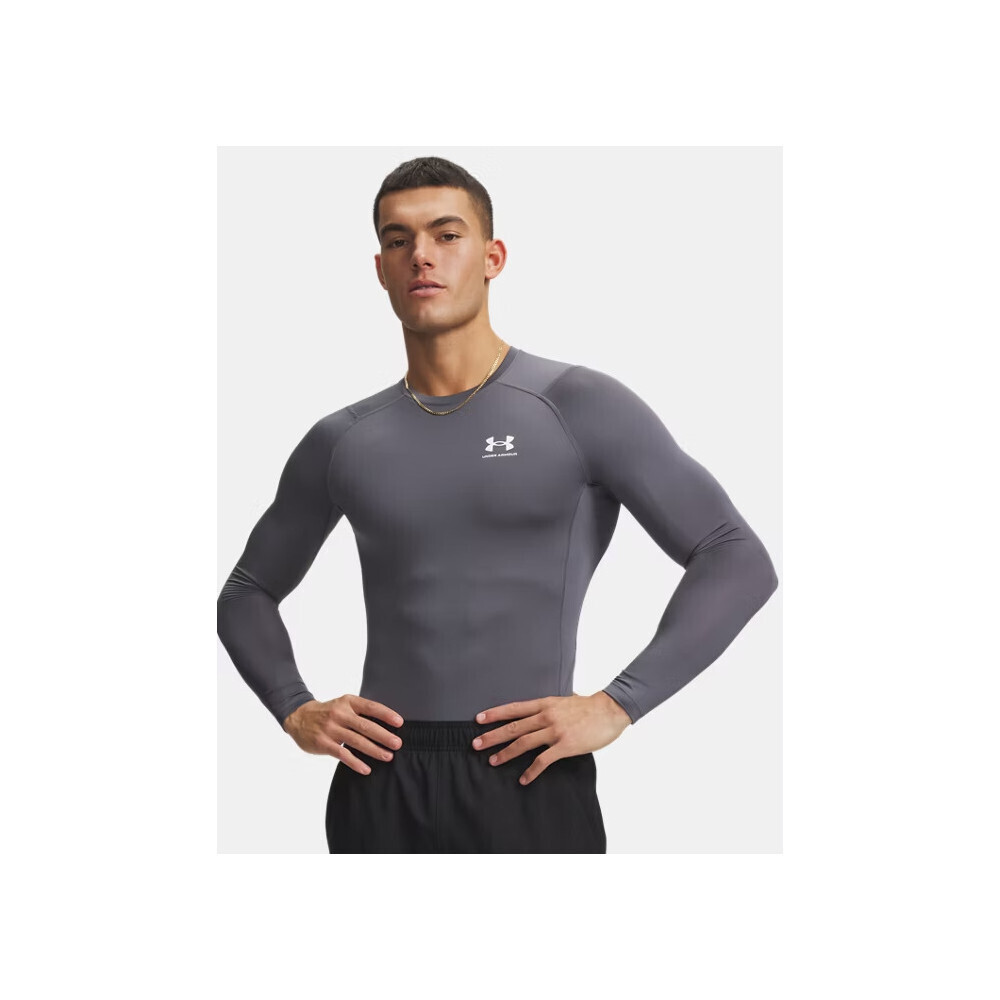 UNDER ARMOUR - UA HG Armour Comp Long Sleeve - Image 3
