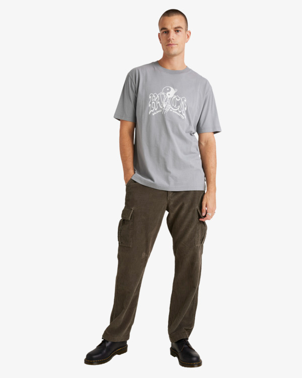 Rvca - Spun Out Short Sleeves T-Shirt - Image 4