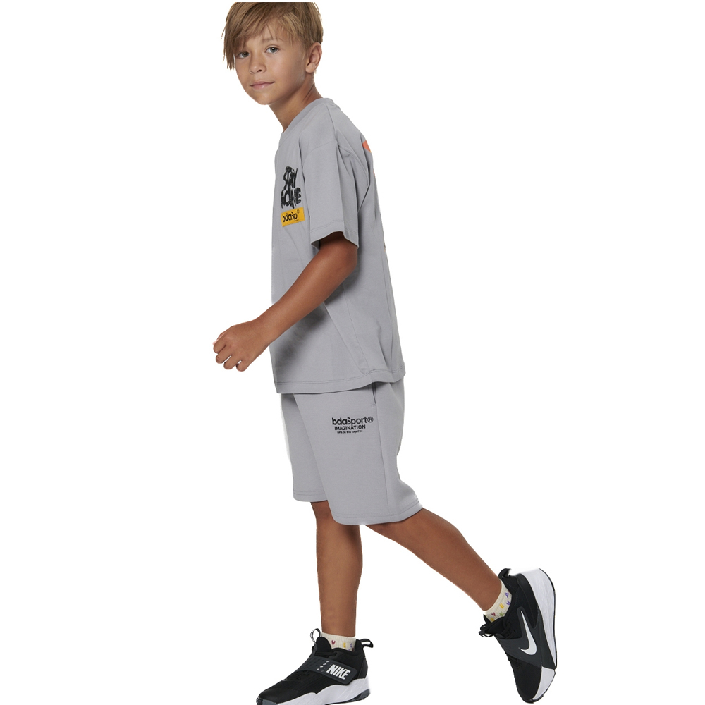 Body Action - Boy's Tech Fleece Bermuda Shorts - Image 4