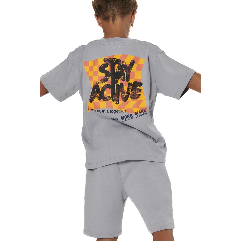 Body Action - Boy's Tech Fleece Bermuda Shorts - Image 5