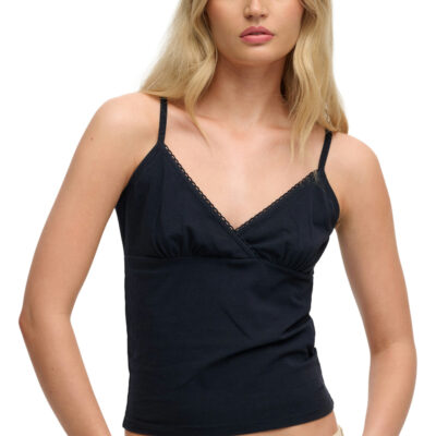 Superdry - Ath Ess Lace Trim Μπλούζα