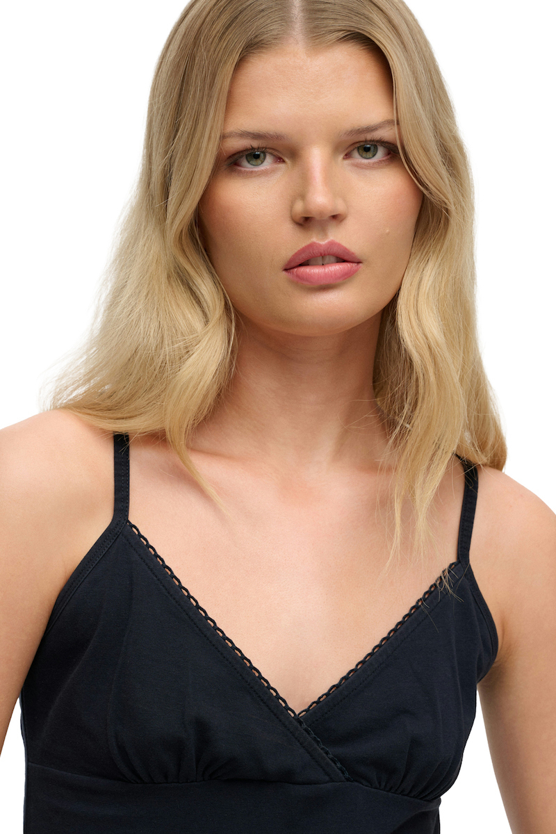 Superdry - Ath Ess Lace Trim Μπλούζα - Image 2