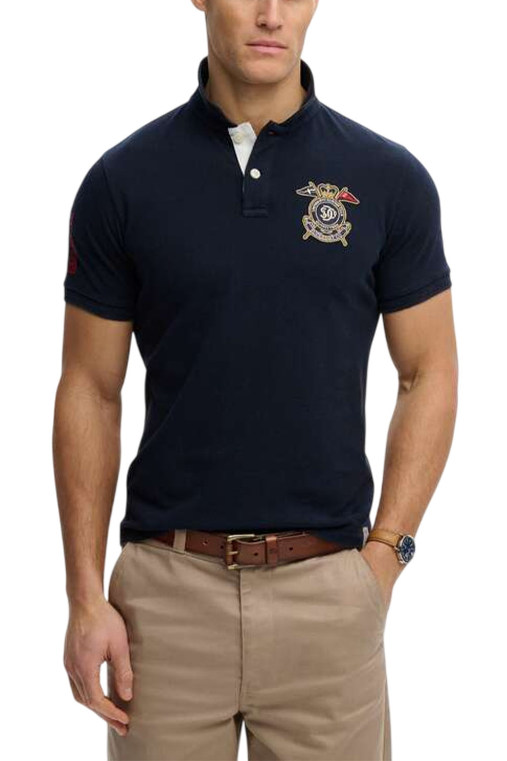 Superdry - Crest Polo Μπλούζα - Image 2