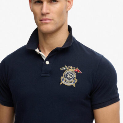 Superdry - Crest Polo Μπλούζα