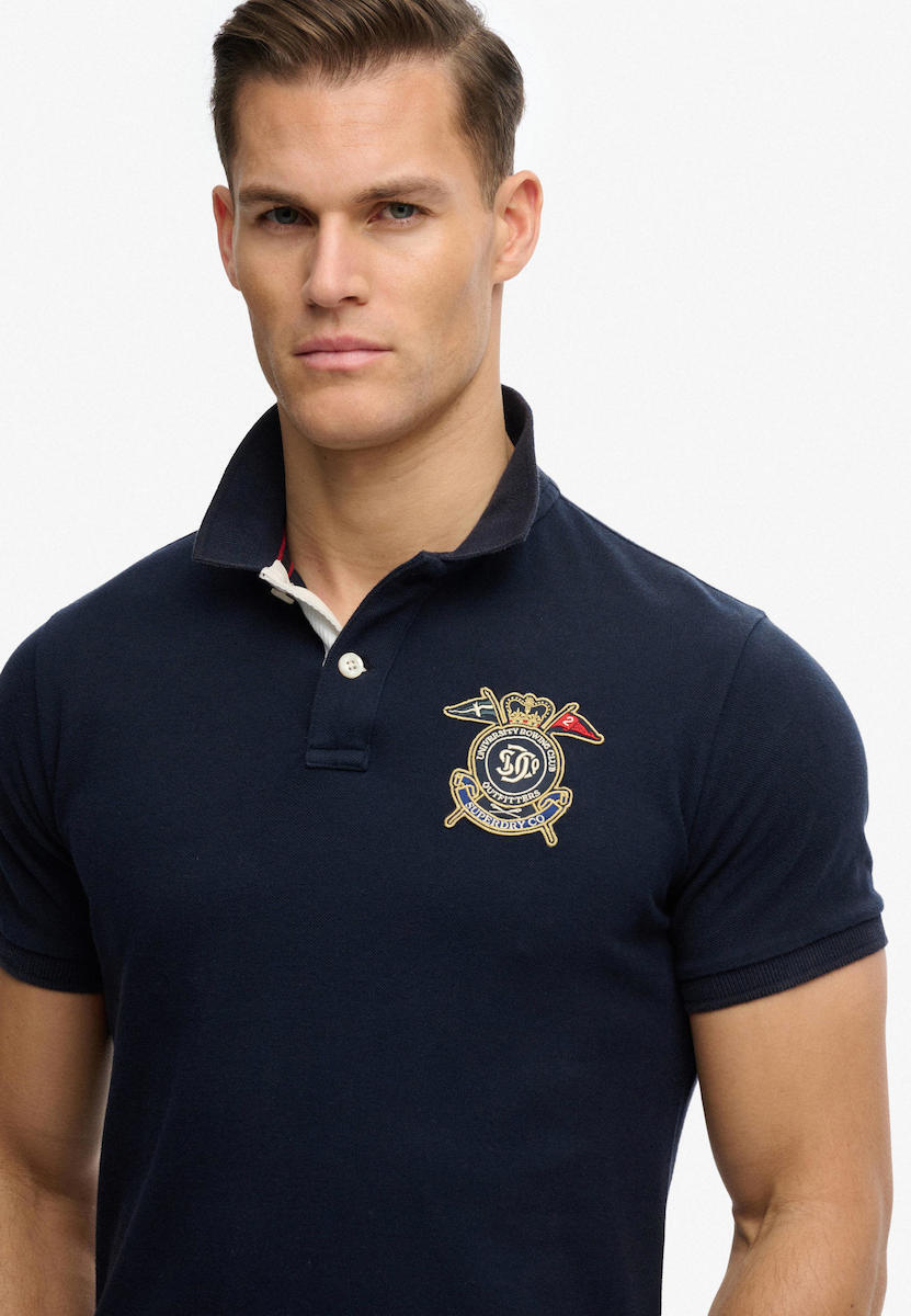 Superdry - Crest Polo Μπλούζα