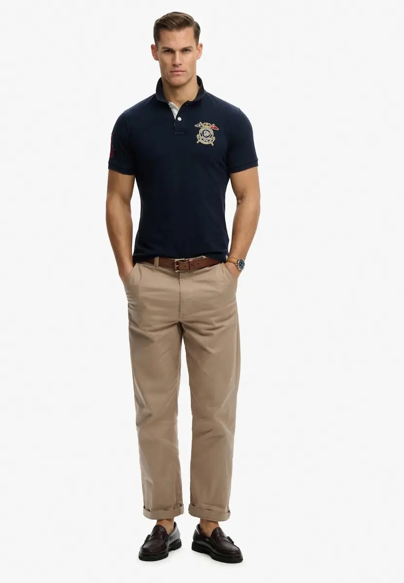 Superdry - Crest Polo Μπλούζα - Image 5