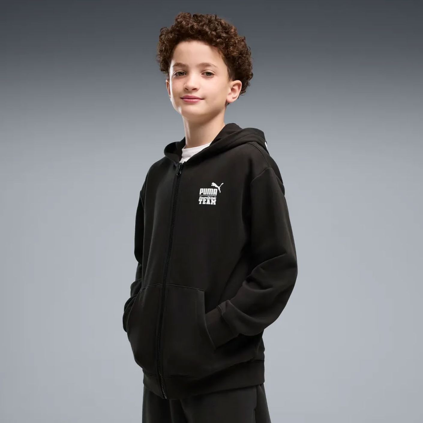PUMA - Mid90s Relaxed Full-Zip Hoodie TR B