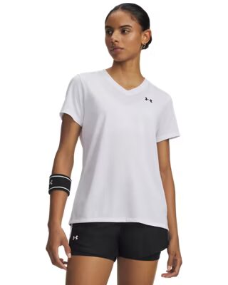 Under Armour - UA Tech™ Women's V-Neck Short Sleeve