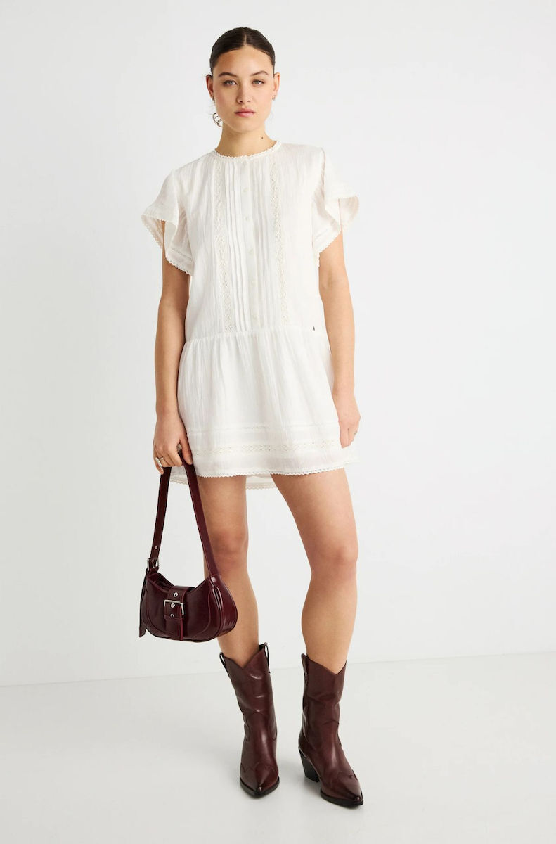 Pepe Jeans - Destin Dress Καλοκαιρινό Mini Φόρεμα - Image 3