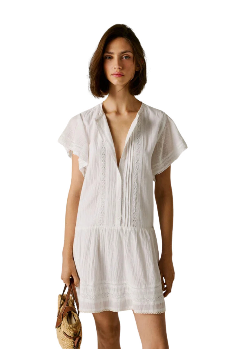 Pepe Jeans - Destin Dress Καλοκαιρινό Mini Φόρεμα - Image 5