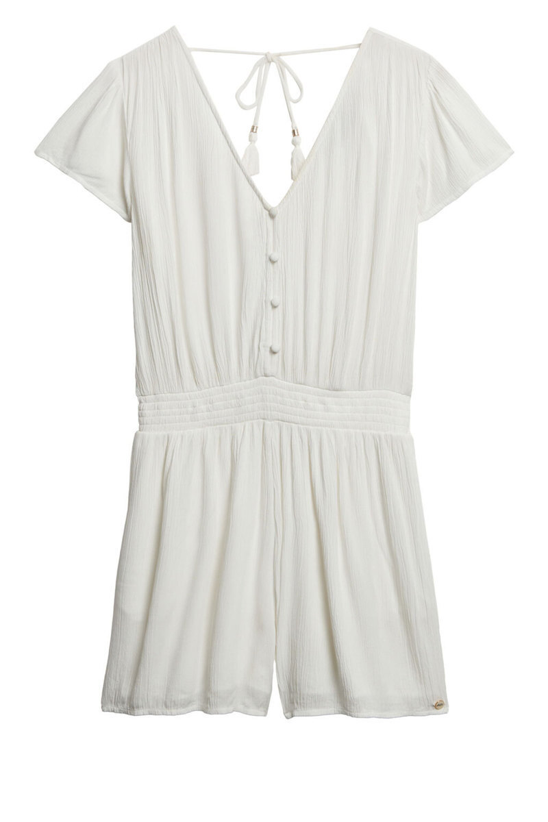 Superdry - Ovin Printed Playsuit Κοντομάνικο Ολόσωμο Σορτς - Image 3