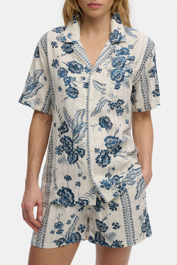 Superdry - Κοντομάνικο Γυναικείο Πουκάμισο Floral - Image 2