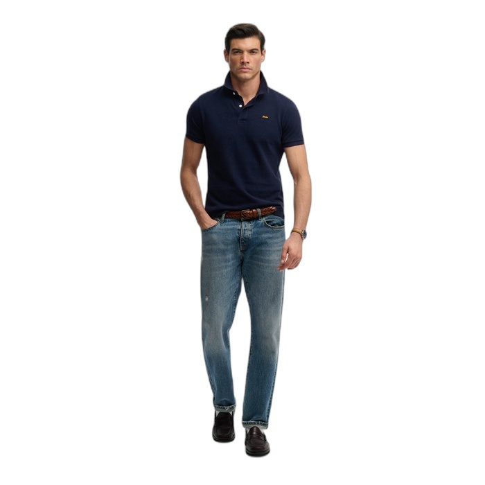 Superdry - Classic Pique Polo Μπλούζα Κοντομάνικη - Image 3