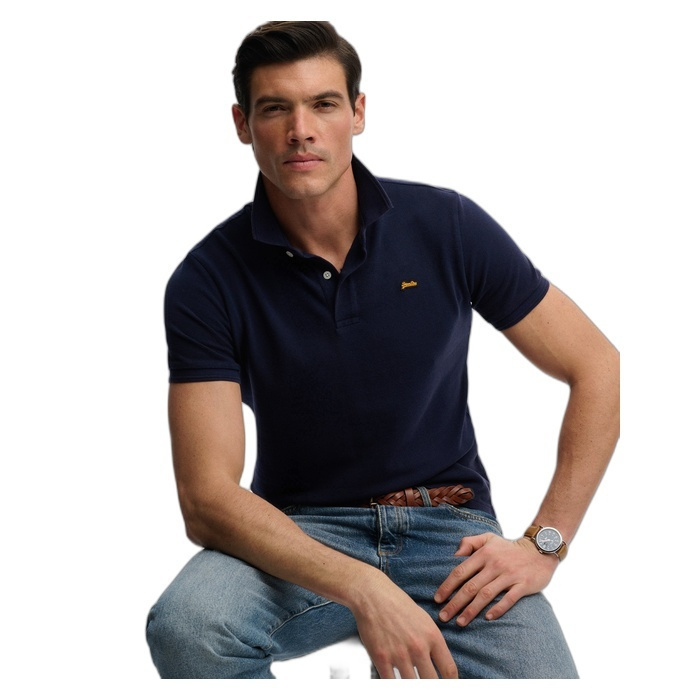Superdry - Classic Pique Polo Μπλούζα Κοντομάνικη - Image 4