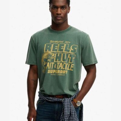 Superdry - Roadside Trade Loose T-Shirt Κοντομάνικο