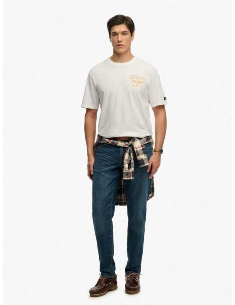 Superdry - Heritage Biker T-shirt - Image 4