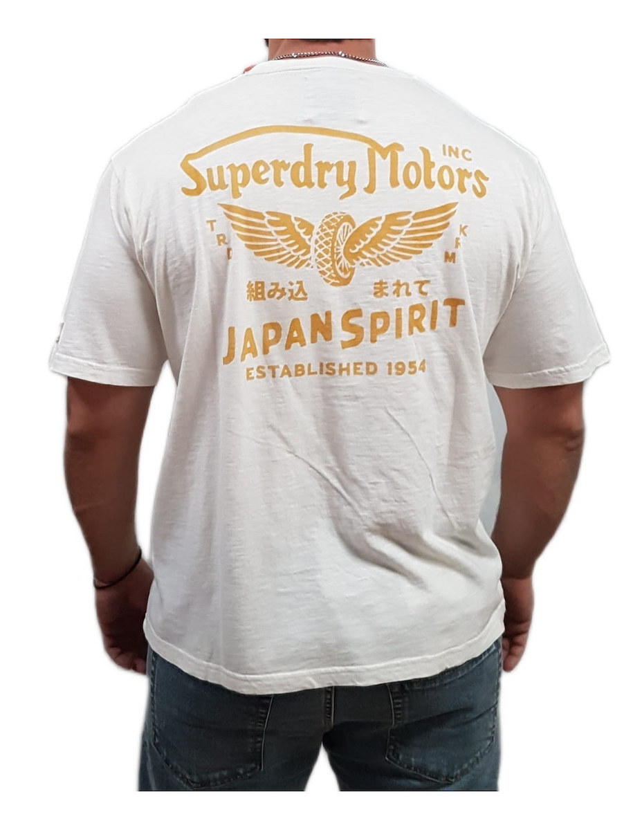Superdry - Heritage Biker T-shirt - Image 5