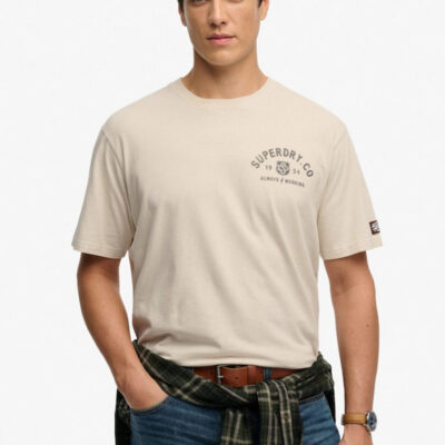 Superdry - Heritage Biker Αθλητικό T-shirt