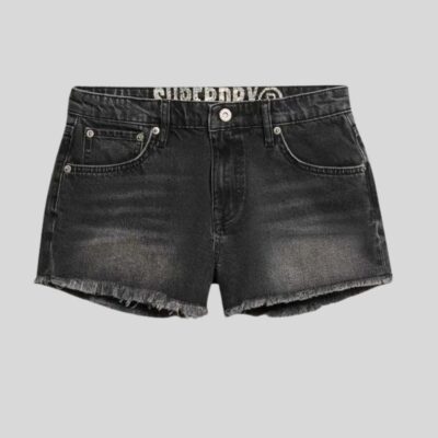 Superdry - D3 Ovin Mid Rise Denim Hot Short