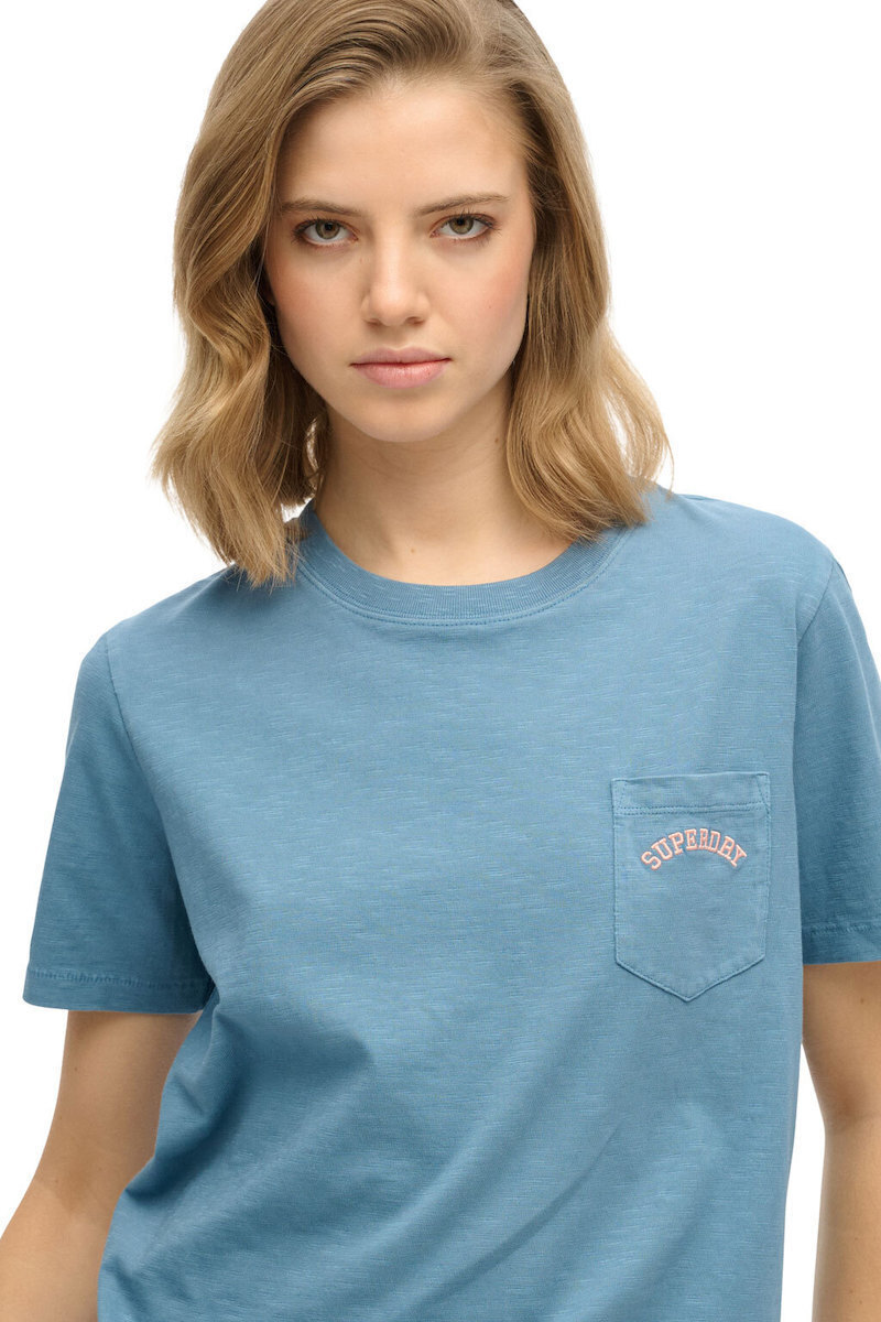 Superdry - D2 Ovin Essential Logo GD Pocket Tee - Image 2