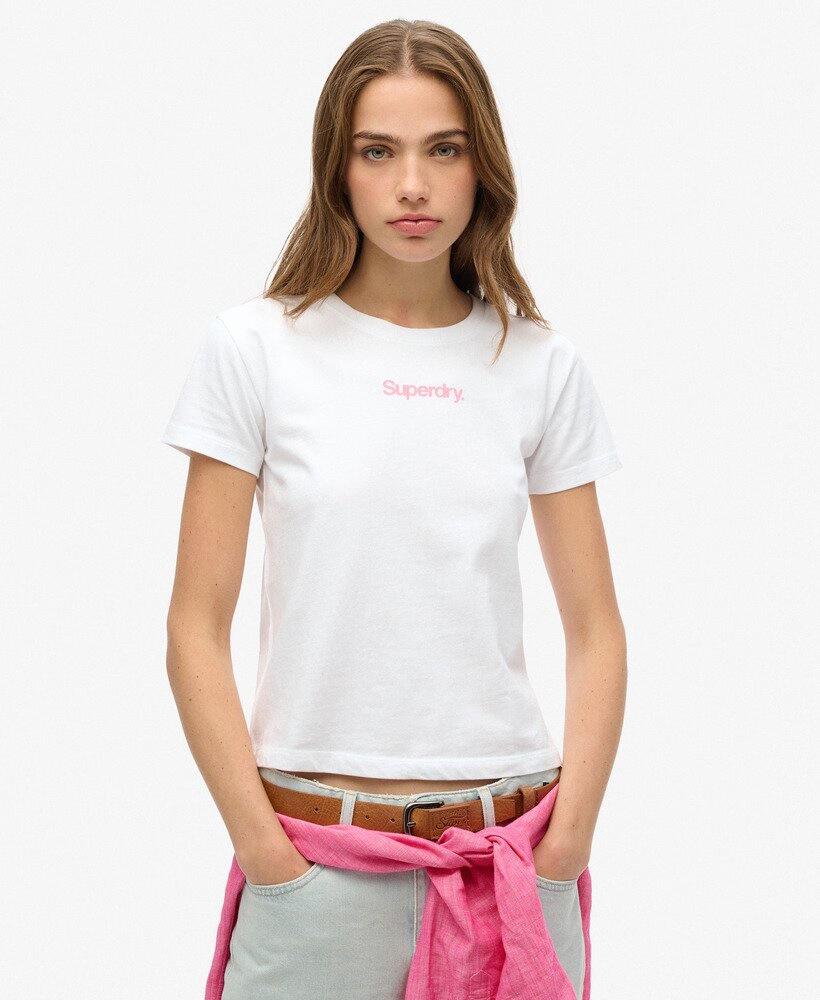 Superdry - Core Logo City Fitted Tee - Image 4