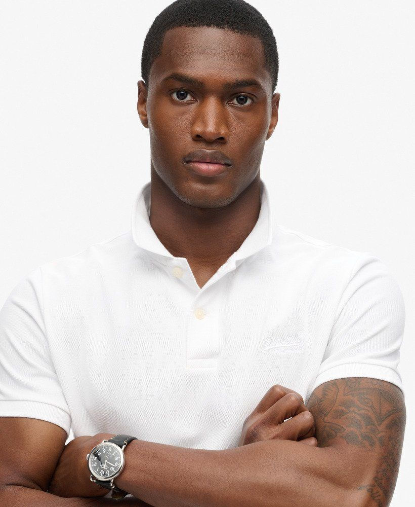 Superdry - Stud City Pique Polo - Image 5