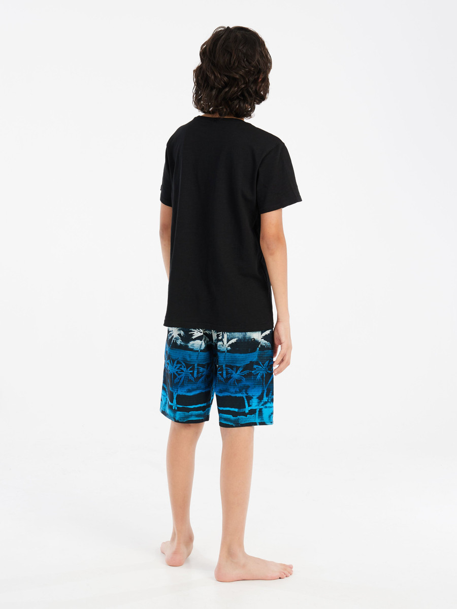 PROTEST - Prtpeter Jr T-Shirt ΜΑΥΡΟ - Image 4