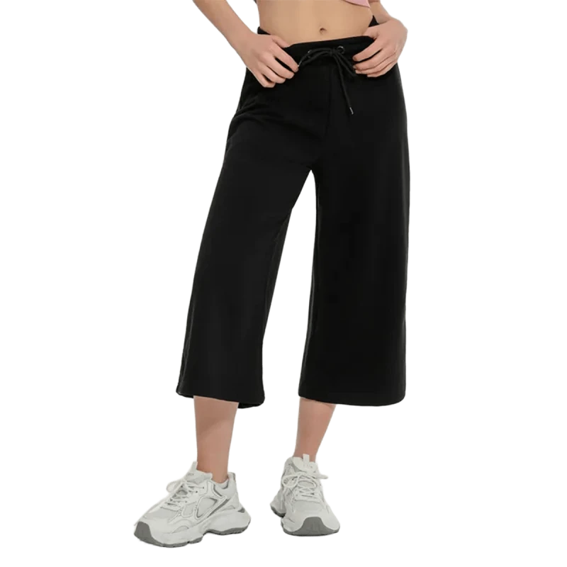 Body Talk - Footer Wide Leg 7/8 High Waist