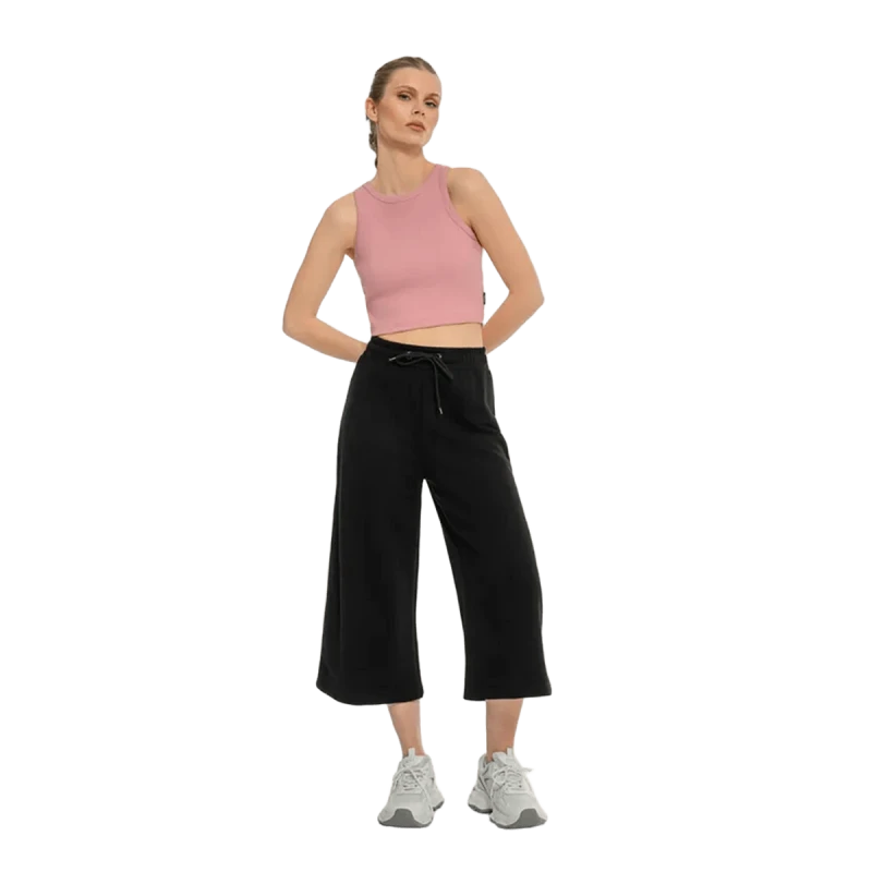 Body Talk - Footer Wide Leg 7/8 High Waist - Image 4