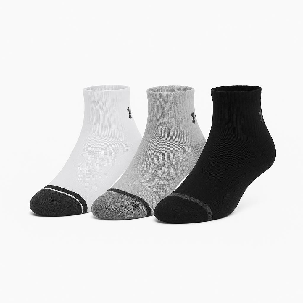 Under Armour - Performance Tech 3-Pack Quarter Socks - Image 3