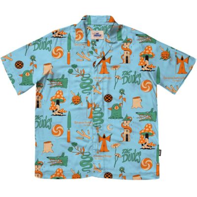The Dudes - European Fantasy Blue Hawaiian Shirt