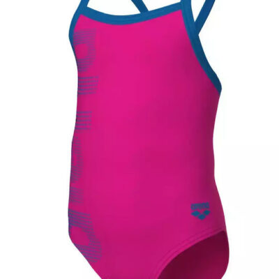 Arena Μαγιό Ολόσωμο Για Κορίτσι - Logo Kids Girl One Piece - 003605-680 - Pink