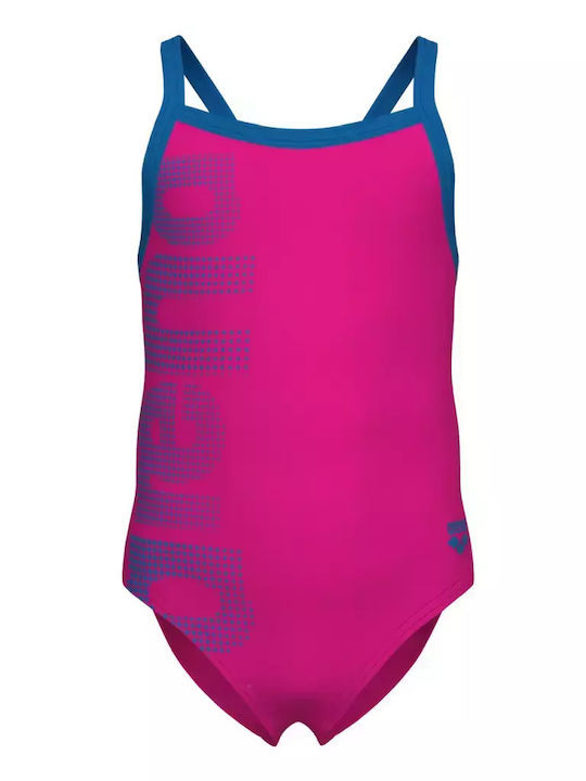 Arena Μαγιό Ολόσωμο Για Κορίτσι - Logo Kids Girl One Piece - 003605-680 - Pink - Image 2