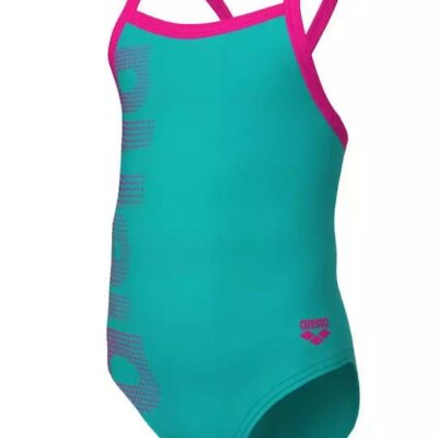 Arena Μαγιό Ολόσωμο Για Κορίτσι - Logo Kids Girl One Piece - 003605-890 - Blue