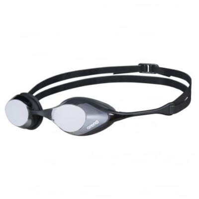 Arena Unisex Αγωνιστικά Γυαλάκια ασημί μαύρο - Cobra Swipe Mirror 004196-550 - Silver Black