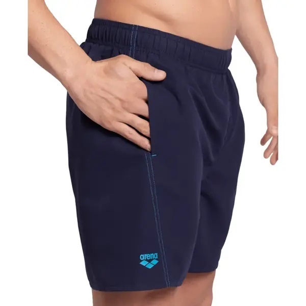 Arena Ανδρικό Μαγιό - Fundamentals Arena Logo Boxer - 006444-781 - Blue Denim - Image 2