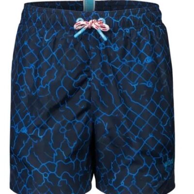 Arena Παιδικό Μαγιό - Boy Beach Boxer Allover - 007186-711 - Dark Blue Multi