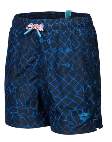 Arena Παιδικό Μαγιό - Boy Beach Boxer Allover - 007186-711 - Dark Blue Multi - Image 2