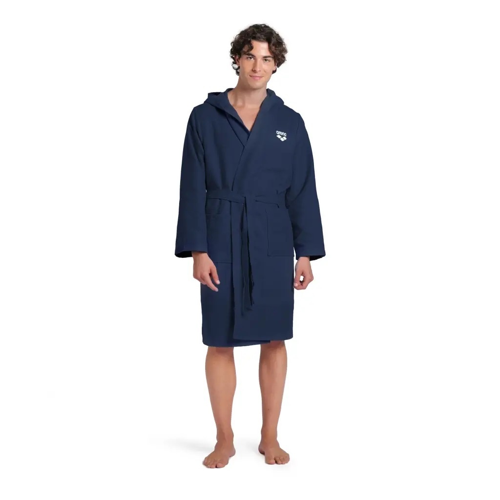 Arena Unisex Μπουρνούζι - Compact Microfiber Robe - 009034-710 - Darkblue - Image 3