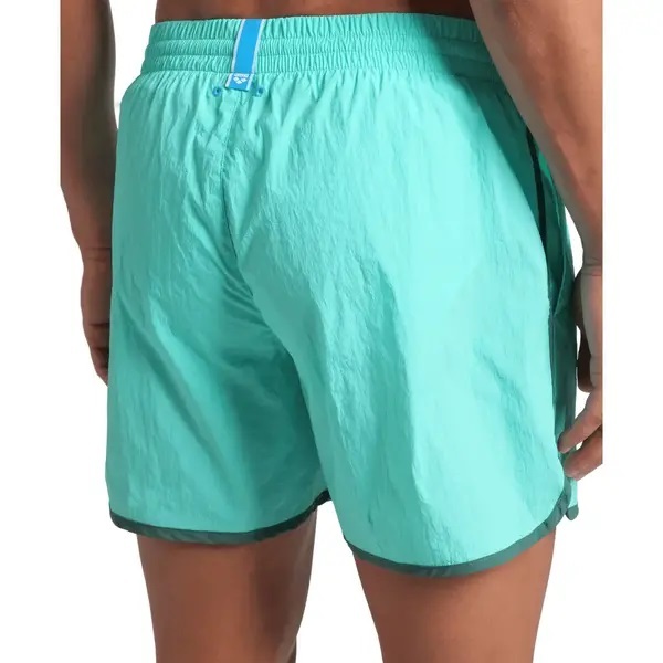 Arena Ανδρικό Μαγιό - Big Logo Borders Beach Short - 009103-863 - Light Blue - Image 2