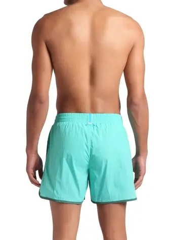 Arena Ανδρικό Μαγιό - Big Logo Borders Beach Short - 009103-863 - Light Blue - Image 3