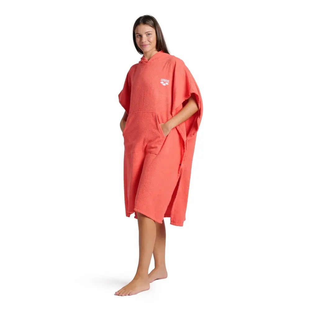 Arena Unisex Πόντσο - Cotton Poncho - 009651-300 - Pink - Image 2