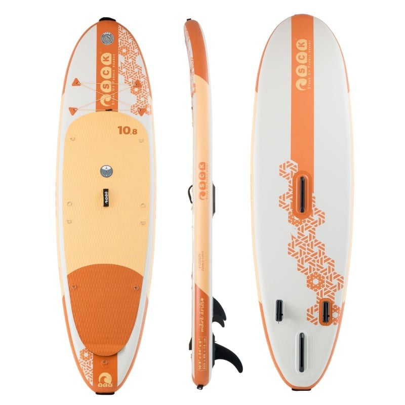 SCK Φουσκωτή Σανίδα SUP/Windsurf 325cm - Πακέτο Sepia - Mare Arioso - 0102-1080699 - Orange - Image 2