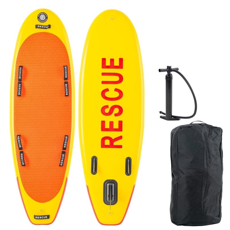 SCK Φουσκωτή Σανίδα SUP Πακέτο 244cm - Rescue - 0102-85424 - Yellow/Orange