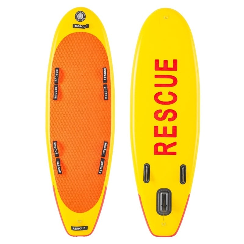 SCK Φουσκωτή Σανίδα SUP Πακέτο 244cm - Rescue - 0102-85424 - Yellow/Orange - Image 3